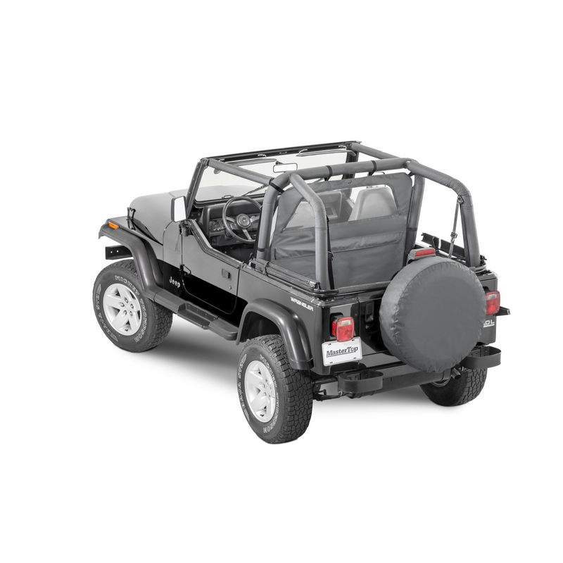 Load image into Gallery viewer, MasterTop Zip Down Windstopper for 80-06 Jeep CJ, Wrangler YJ &amp; TJ
