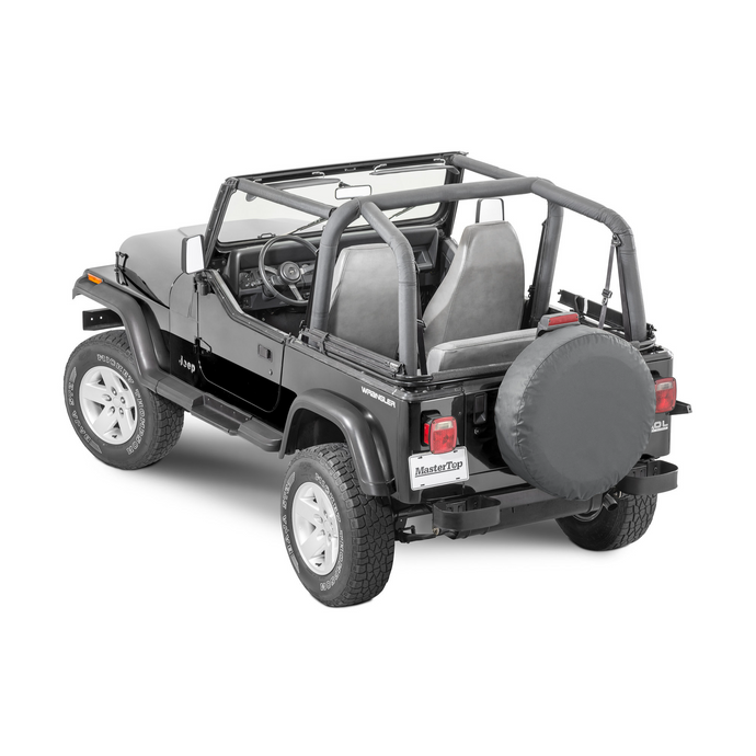 MasterTop Sport Bar Covers for 92-95 Jeep Wrangler YJ