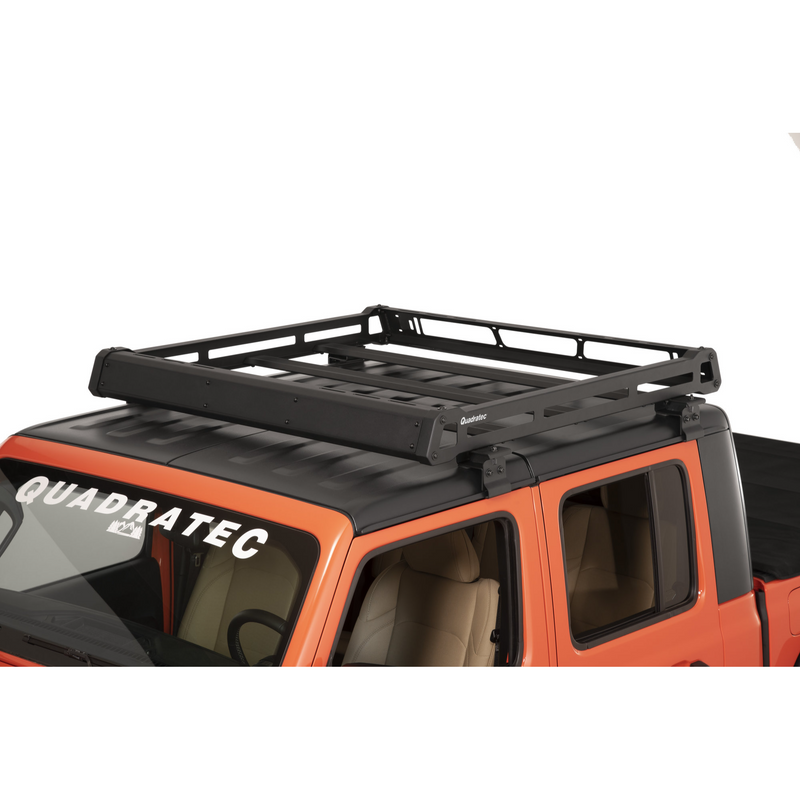 Load image into Gallery viewer, Quadratec Aluminum Roof Rack for 18-24 Jeep Wrangler JL &amp; Gladiator JT
