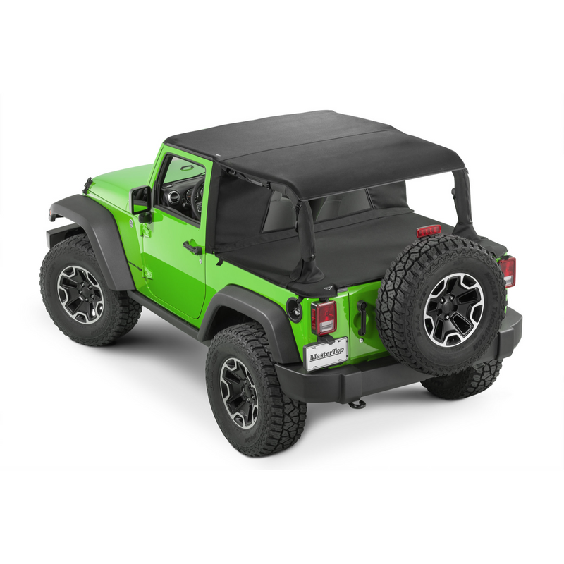 Load image into Gallery viewer, MasterTop Ultimate Summer Combo Tops in MasterTwill® Fabric for 07-18 Jeep Wrangler JK 2-Door
