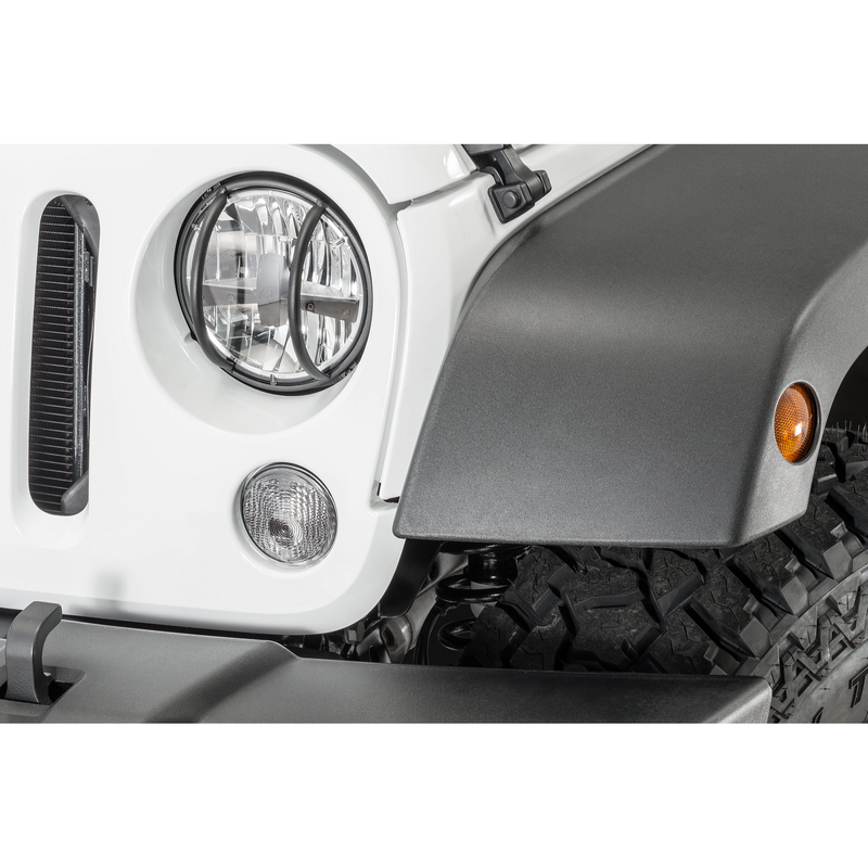 Load image into Gallery viewer, TACTIK Euro Style Headlight Guards for 07-18 Jeep Wrangler JK
