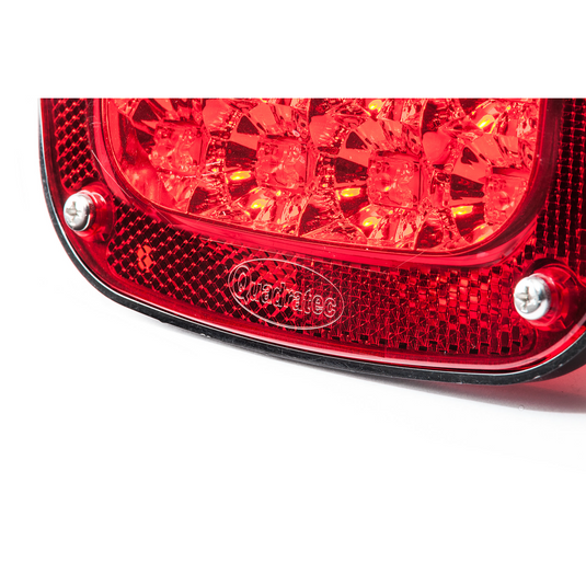 Quadratec LED Tail Light Kit for 87-90 Jeep Wrangler YJ