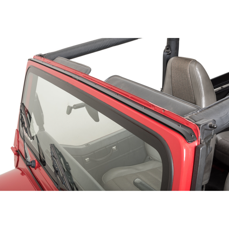 Load image into Gallery viewer, MasterTop Windshield Channel for 76-95 Jeep CJ &amp; Wrangler YJ
