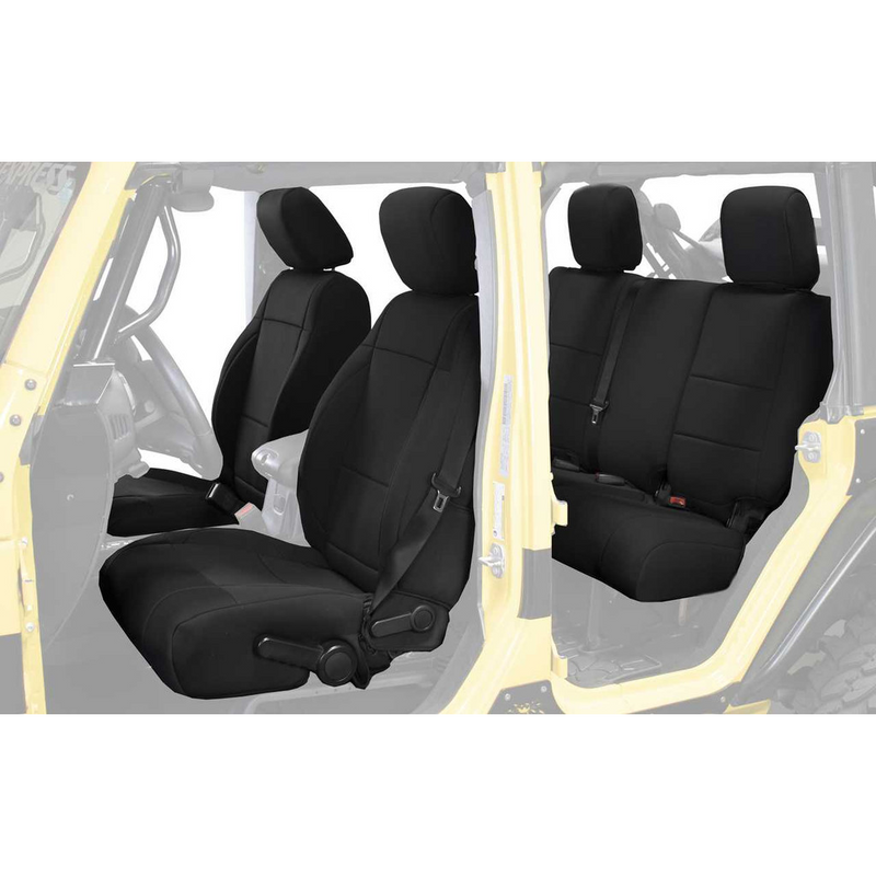 Load image into Gallery viewer, Premium Neoprene Seat Cover Jeep Wrangler Unlimited JK 4 door 13-18

