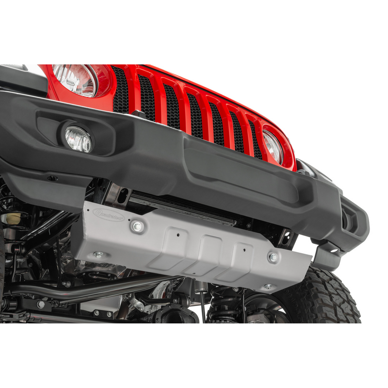 Load image into Gallery viewer, Quadratec Aluminum Modular Skid Plate System for 18-23 Jeep Wrangler JL Unlimited with 3.6L engine
