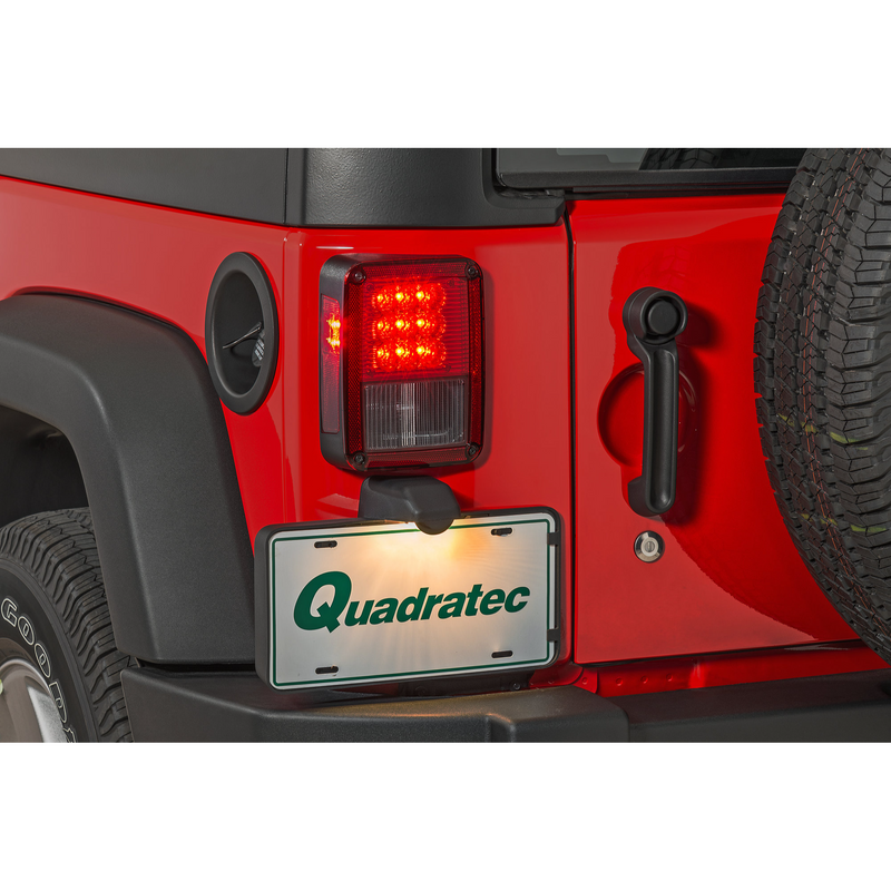 Load image into Gallery viewer, Quadratec LED Tail Lights for 07-18 Jeep Wrangler JK
