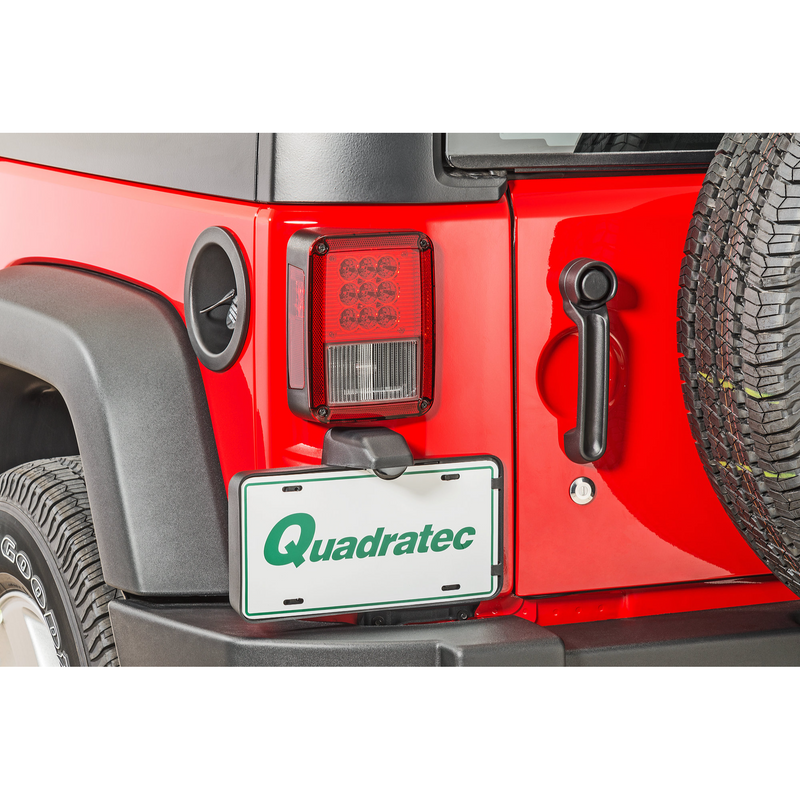 Load image into Gallery viewer, Quadratec LED Tail Lights for 07-18 Jeep Wrangler JK
