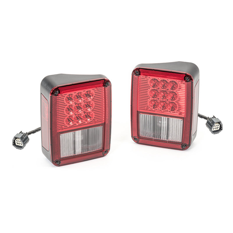 Load image into Gallery viewer, Quadratec LED Tail Lights for 07-18 Jeep Wrangler JK
