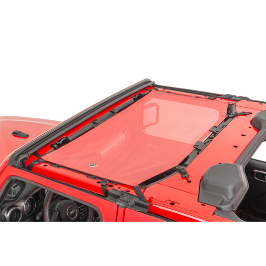MasterTop ShadeMaker Freedom Mesh Bimini Top for 18-23 Jeep Wrangler JL