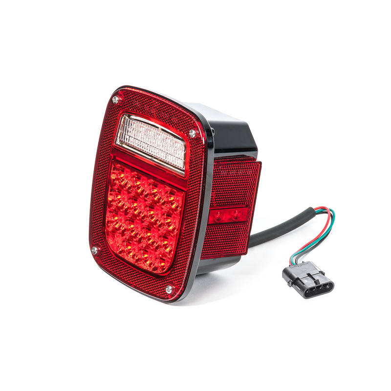 Load image into Gallery viewer, Quadratec LED Tail Light Kit for 91-95 Jeep Wrangler YJ
