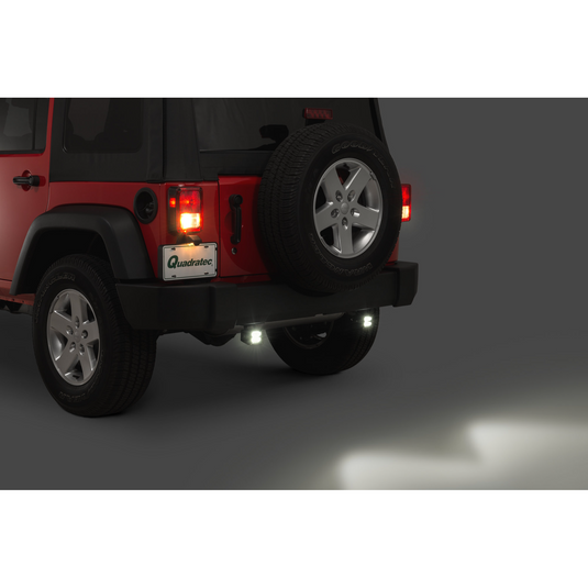 Quadratec 3" LED Backup Light Kit for 07-18 Jeep Wrangler JK