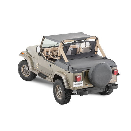 MasterTop Bimini Top for 87-95 Jeep Wrangler YJ