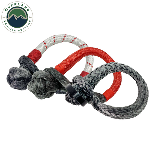 23” 5/8” Soft Recovery Shackle With A Breaking Strength Of 44,500 Lbs.