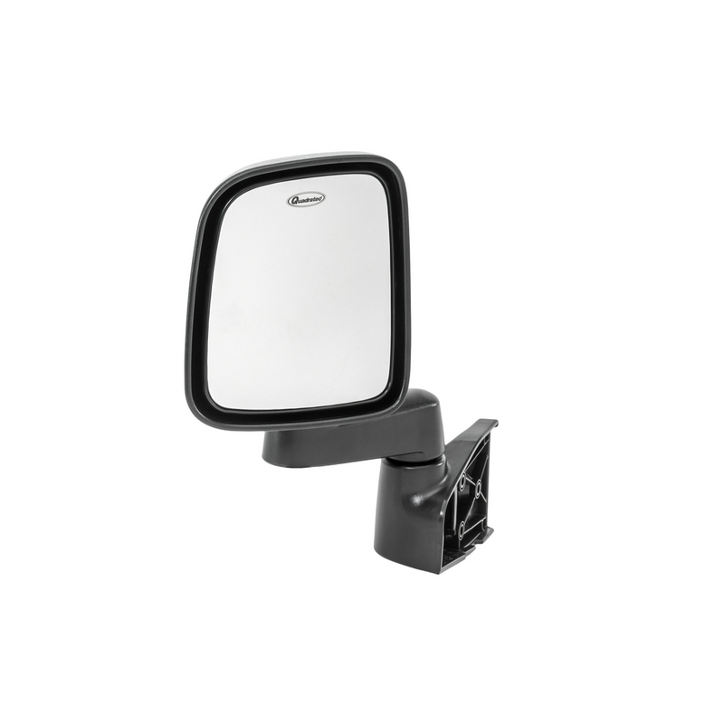 Load image into Gallery viewer, Quadratec 03-06 Factory Styling Replacement Mirror Kit in Black for 87-18 Jeep Wrangler YJ, TJ, 18-21 JK, JL &amp; JT with Aftermarket Tube Doors
