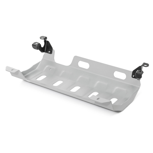 Quadratec Aluminum Modular Muffler Skid Plate for 18-23 Jeep Wrangler JL