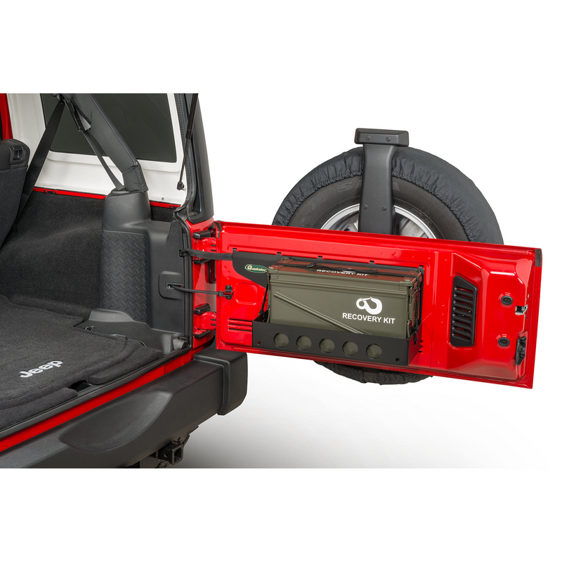 Load image into Gallery viewer, Quadratec Tailgate Cargo Shelf for 07-18 Jeep Wrangler JK
