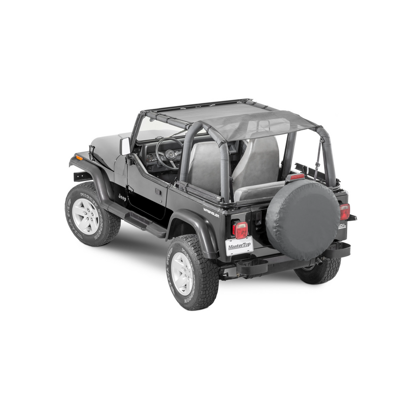 Load image into Gallery viewer, MasterTop ShadeMaker Mesh Bimini Top Plus for 92-06 Jeep Wrangler YJ &amp; TJ
