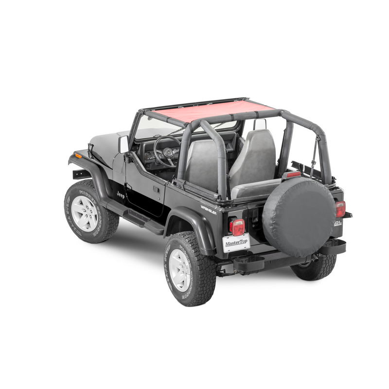 Load image into Gallery viewer, MasterTop ShadeMaker Mesh Bimini Top for 87-95 Jeep Wrangler YJ
