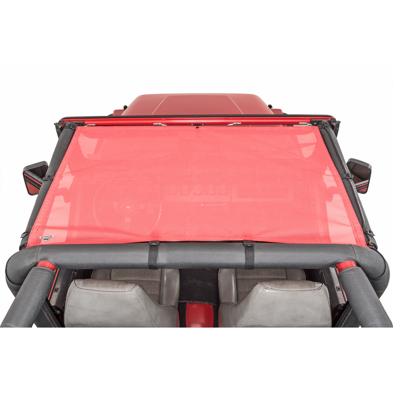 Load image into Gallery viewer, MasterTop ShadeMaker Mesh Bimini Top for 87-95 Jeep Wrangler YJ
