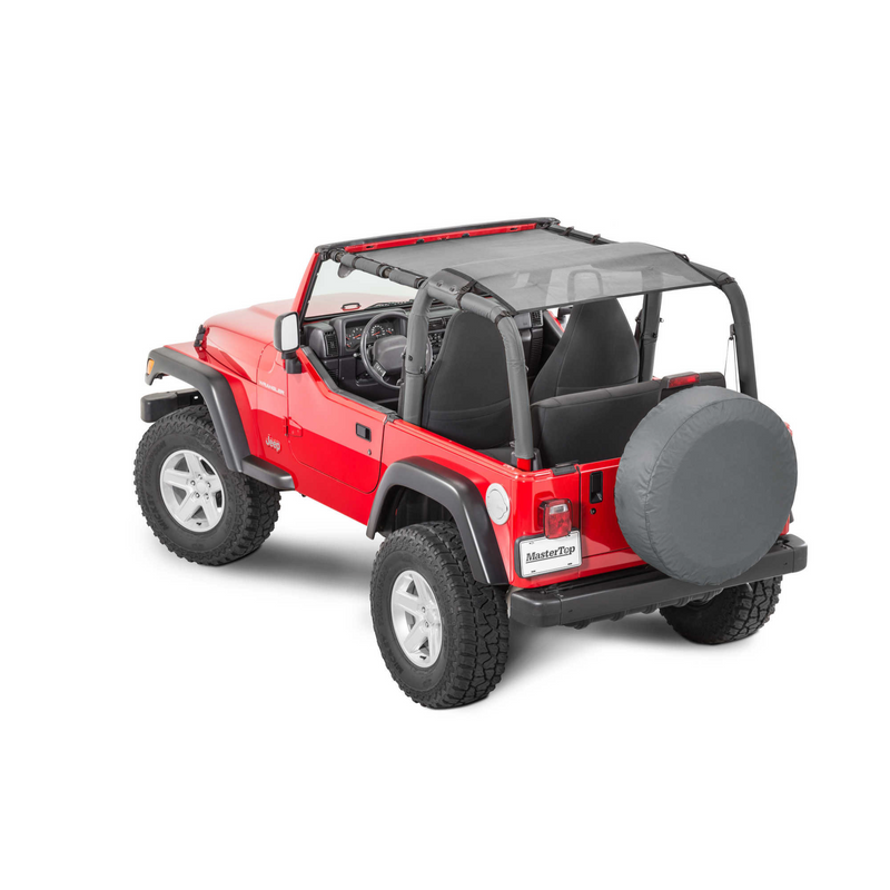 Load image into Gallery viewer, MasterTop Shademaker Bimini Top Plus for 92-06 Jeep Wrangler YJ, TJ
