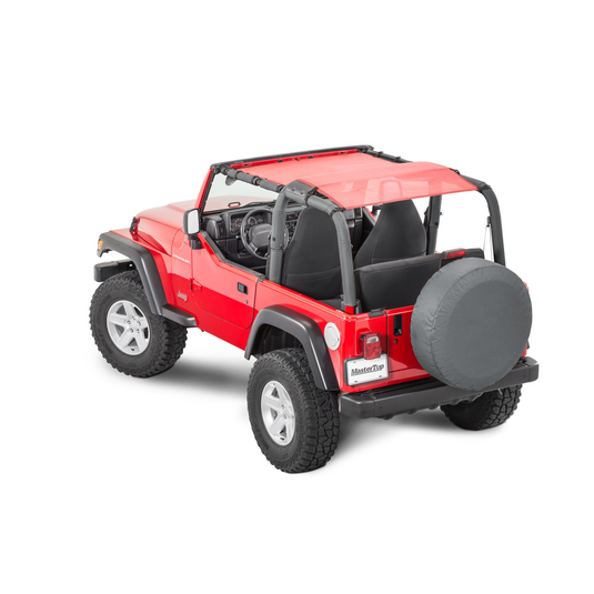 MasterTop Shademaker Bimini Top Plus for 92-06 Jeep Wrangler YJ, TJ