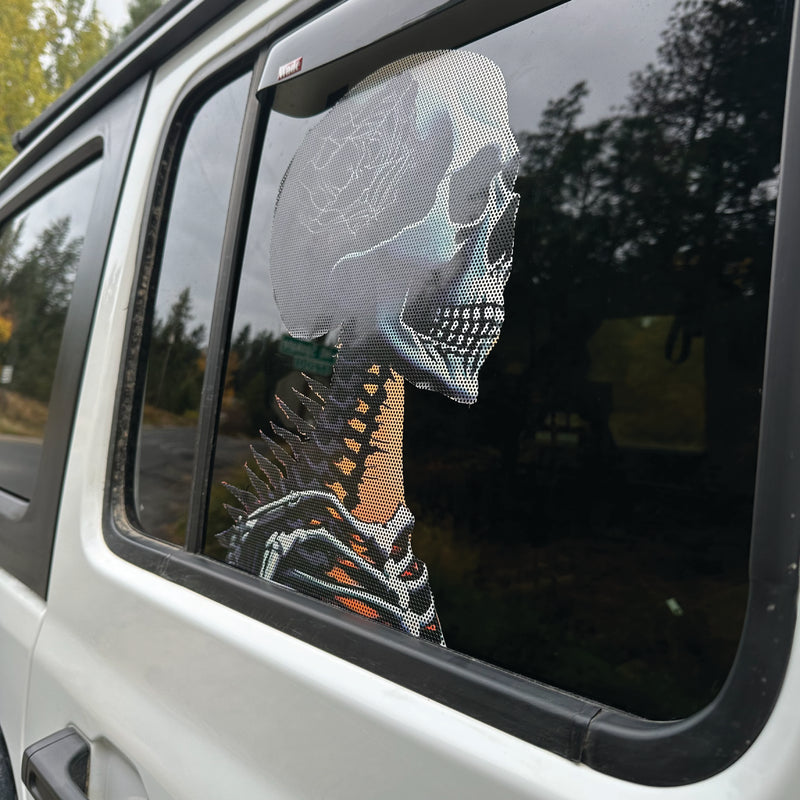 Load image into Gallery viewer, Skull Window Ride-Alongs
