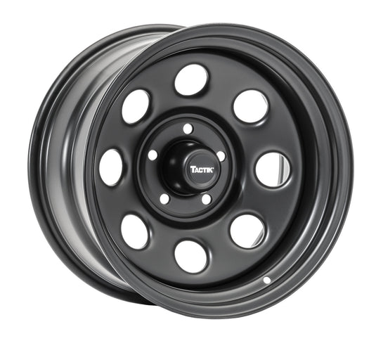 TACTIK Circle 8 Classic Wheel in 17x9 with 4.75in Backspace for 07-23 Jeep Wrangler JK, JL and Gladiator JT