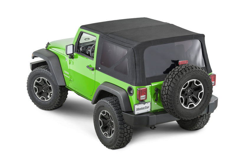 Load image into Gallery viewer, MasterTop Complete Soft Top Kit in MasterTwill® Fabric for 07-18 Jeep Wrangler JK
