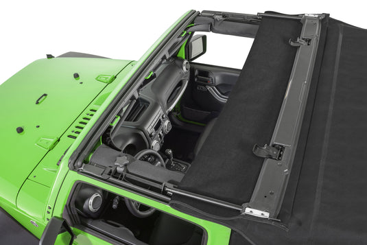 MasterTop Complete Soft Top Kit in MasterTwill® Fabric for 07-18 Jeep Wrangler JK