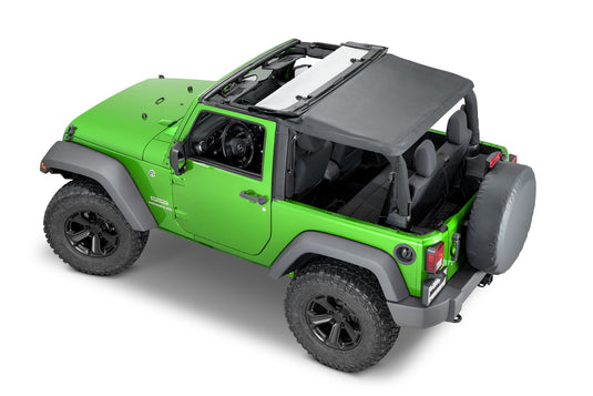 MasterTop SkyMaster® Frameless Fastback Soft Top for 07-18 Jeep Wrangler JK