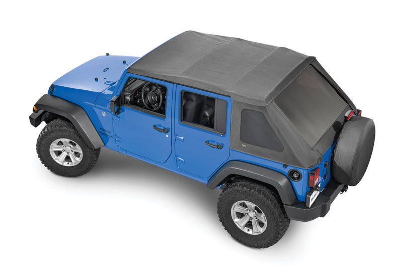 Load image into Gallery viewer, MasterTop SkyMaster® Frameless Fastback Soft Top for 07-18 Jeep Wrangler JK Unlimited
