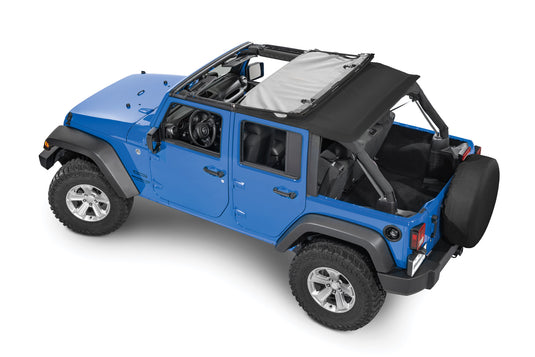 MasterTop SkyMaster® Frameless Fastback Soft Top for 07-18 Jeep Wrangler JK Unlimited