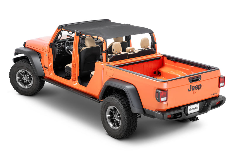Load image into Gallery viewer, MasterTop Bimini Plus Top with Integrated Grab Handles For Jeep Gladiator JT
