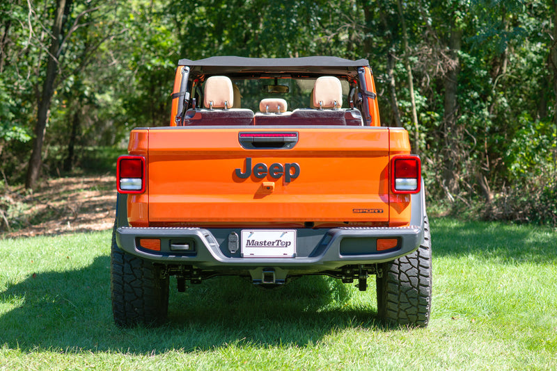 Load image into Gallery viewer, MasterTop Bimini Plus Top with Integrated Grab Handles For Jeep Gladiator JT
