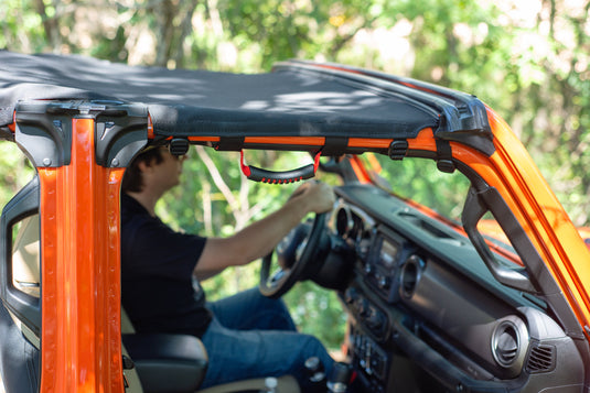 MasterTop Bimini Plus Top with Integrated Grab Handles For Jeep Gladiator JT