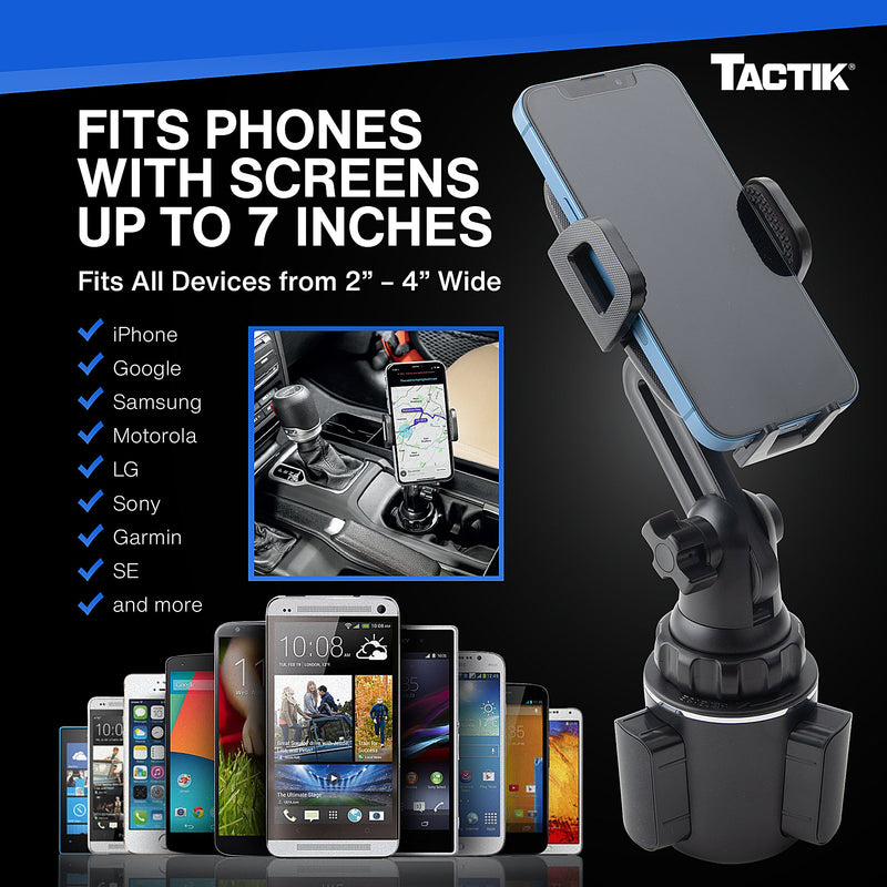 Load image into Gallery viewer, TACTIK Universal Cup Holder Cell Phone Mount
