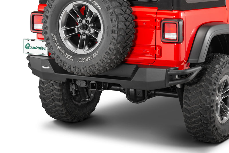 Load image into Gallery viewer, Quadratec QRC Rear Bumper for 18-23 Jeep Wrangler JL

