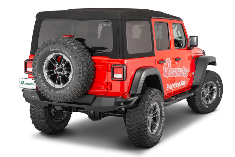 Load image into Gallery viewer, Quadratec QRC Rear Bumper for 18-23 Jeep Wrangler JL
