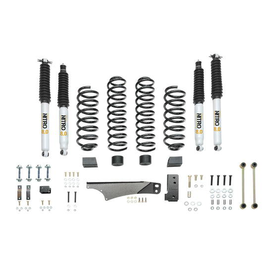 Quadratec Maximum Duty 3.5" Coil Spring Suspension Lift Kit for 07-18 Jeep Wrangler JK 2 Door