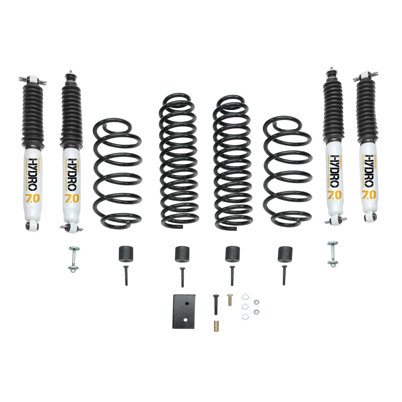 Load image into Gallery viewer, Quadratec Maximum Duty 2.5&quot; Coil Spring Suspension Lift Kit for 97-06 Jeep Wrangler TJ
