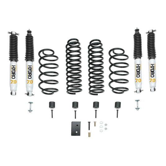 Quadratec Maximum Duty 2.5" Coil Spring Suspension Lift Kit for 97-06 Jeep Wrangler TJ