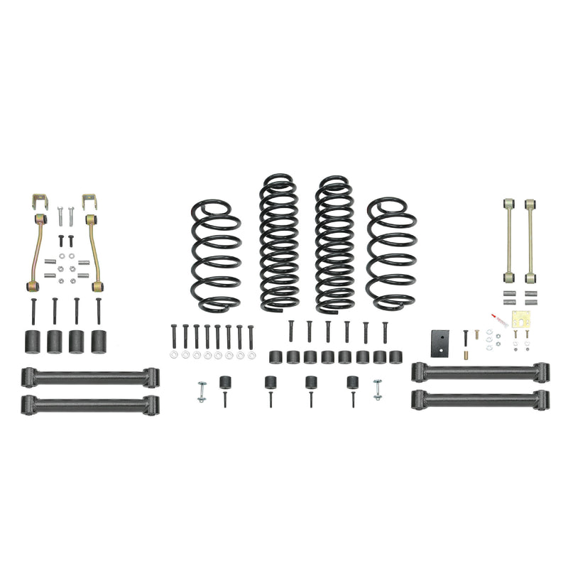 Load image into Gallery viewer, Quadratec Maximum Duty 3.5&quot; Coil Spring Suspension Lift Kit for 97-06 Wrangler TJ
