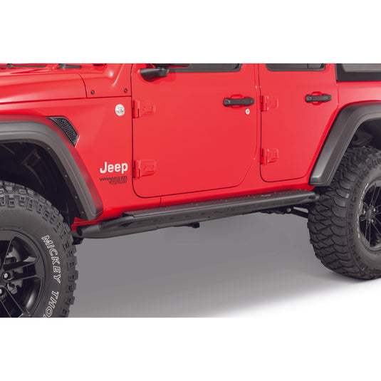 Quadratec Brute Strength Side Steps for 18-23 Jeep Wrangler Unlimited JL 4-Door