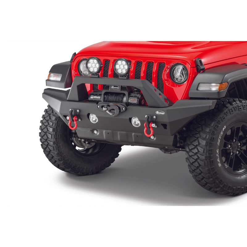 Load image into Gallery viewer, Quadratec Brute Strength™ Winch Bumper for 18-23 Jeep Wrangler JL &amp; Gladiator JT
