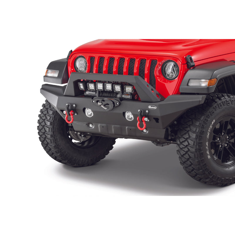 Load image into Gallery viewer, Quadratec Brute Strength™ Winch Bumper for 18-23 Jeep Wrangler JL &amp; Gladiator JT
