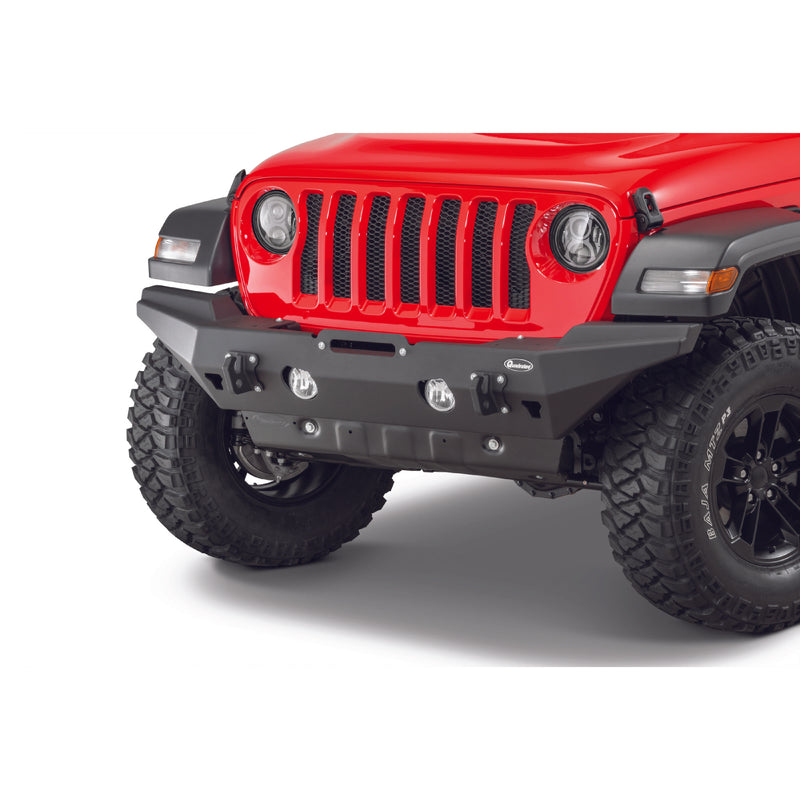 Load image into Gallery viewer, Quadratec Brute Strength™ Winch Bumper for 18-23 Jeep Wrangler JL &amp; Gladiator JT
