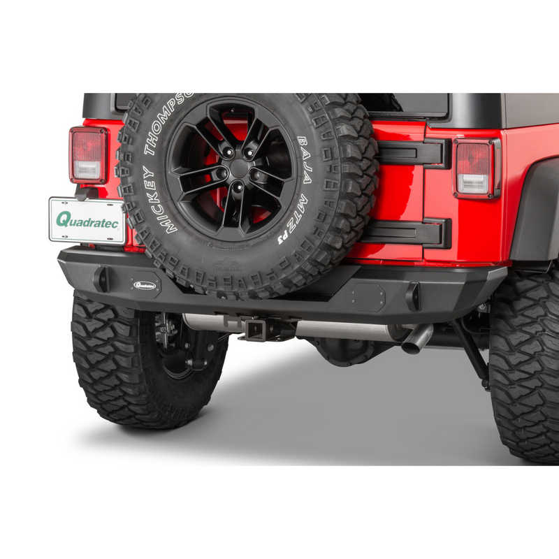 Load image into Gallery viewer, Quadratec Mid Width Rear Bumper for 07-18 Jeep Wrangler JK
