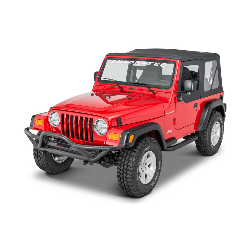 Load image into Gallery viewer, Quadratec QRC Front Bumper Without Winch &amp; Mount for 87-06 Jeep Wrangler YJ, TJ &amp; Unlimited
