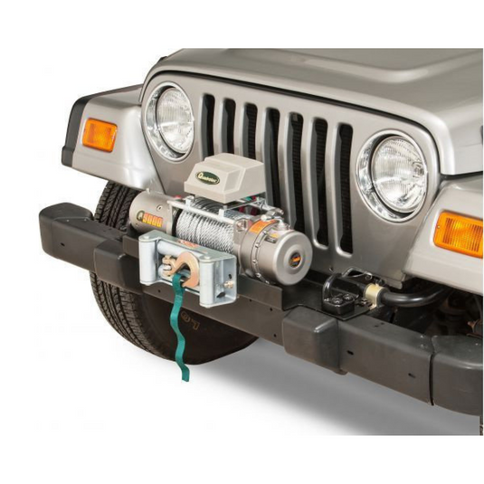 Quadratec Premium Winch Mounting Plate for 87-06 Jeep Wrangler YJ, TJ & TJ Unlimited