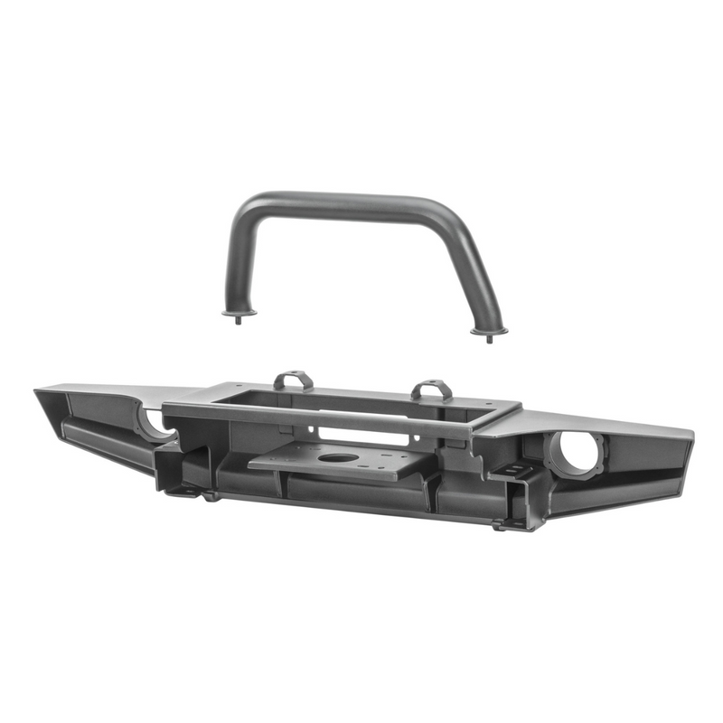 Load image into Gallery viewer, Quadratec Winch Ready Bull Bar Front Bumpers for 97-06 Jeep Wrangler TJ &amp; Unlimited
